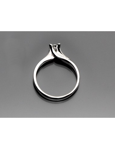 anello solitario diamante OPERA ITALIANA JEWELLERY modello Bologna