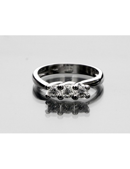 anello trilogy diamanti OPERA ITALIANA JEWELLERY modello DUBAI