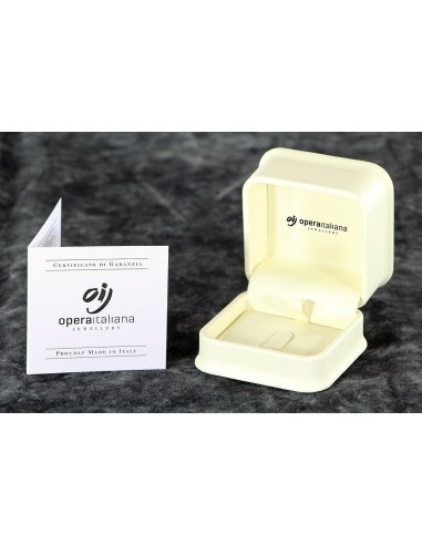 Anello solitario diamante OPERA ITALIANA JEWELLERY modello Viareggio