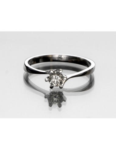 Anello solitario diamante OPERA ITALIANA JEWELLERY modello Viareggio