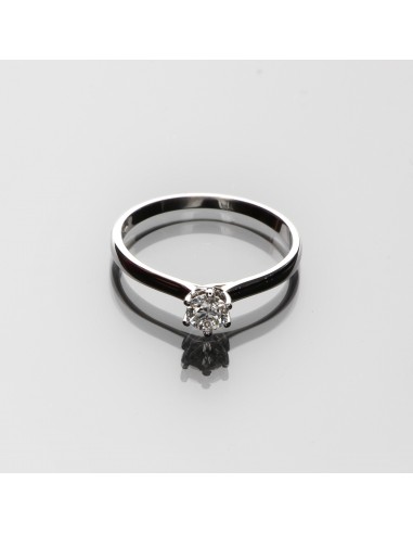 Anello solitario diamante OPERA ITALIANA JEWELLERY modello Siracusa