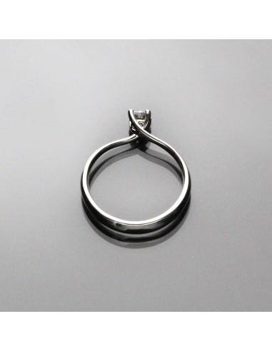 Anello solitario diamante OPERA ITALIANA JEWELLERY modello CORTINA