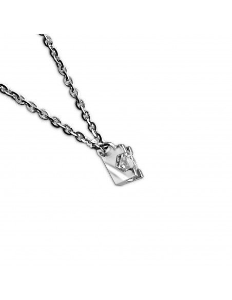 collana diamante a solitario OPERA ITALIANA JEWELLERY modello SPELLO