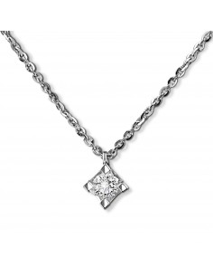 collana diamante a solitario OPERA ITALIANA JEWELLERY modello SPELLO