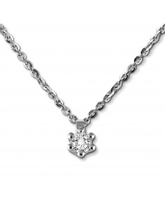 collana diamante a solitario OPERA ITALIANA JEWELLERY modello TODI