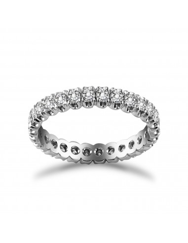 fedina a giro diamanti  OPERA ITALIANA JEWELLERY modello TREVI