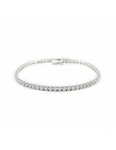 bracciale tennis diamanti Opera Italiana Jewellery modello Orvieto