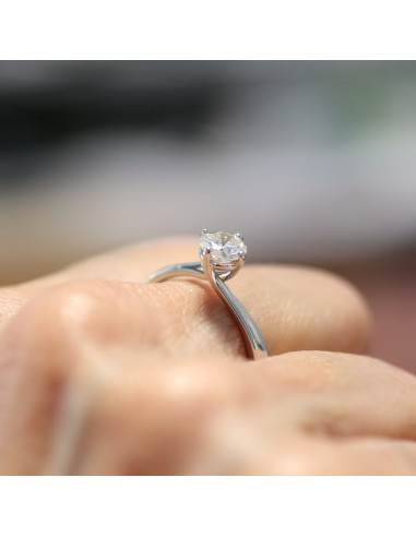 Anello solitario diamante OPERA...