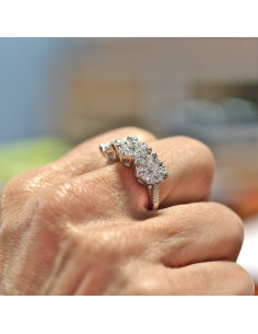 Anello trilogy diamanti...