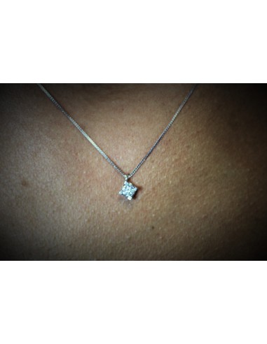 collana diamante a solitario OPERA ITALIANA JEWELLERY modello SPELLO