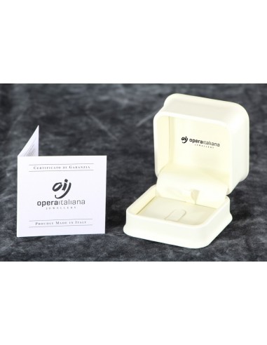 anello solitario diamante OPERA ITALIANA JEWELLERY modello PADOVA
