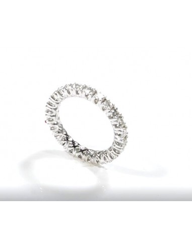 fedina a giro diamanti OPERA ITALIANA JEWELLERY modello SPOLETO